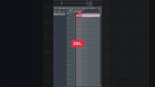 Как удалить пустоту плейлиста вместе с содержимым в FL Studio