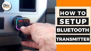 How to Setup Bluetooth FM Transmitter | Syncwire Adapter