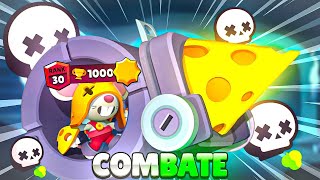 JOGUEI COM O NOVO BRAWLER MOE ATÉ PEGAR 1000 TROFÉUS NO COMBATE 🏆🔥