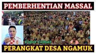 PEMBERHENTIAN MASSAL TERJADI || PERANGKAT DESA NGAMUK