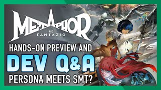 Metaphor: ReFantazio Preview + Developer Q&A - Persona Meets SMT?