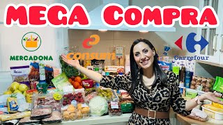 SÚPER COMPRA ‼ MERCADONA-CARREFOUR-CONSUM #lepetitvlogs