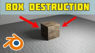 Box Destruction - Satisfying Animation • Blender 3D