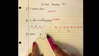 Naming Alkanes (Do Now 5.17.21)