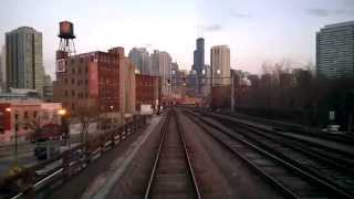 Metra Train Ride Into The WIndy City