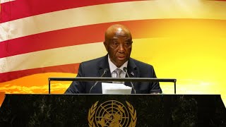 LIBERIA'S PRESIDENT JOSEPH BOAKAI ADDRESS 79TH SESSION OF UN GENERAL ASSEMBLY.