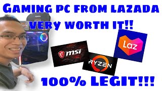 Gaming PC From Lazada Very Worth It 100% Legit (Unboxing) | Sandtol12