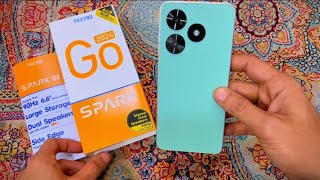 Tecno Spark Go Magic Skin Green 2024 Dual Speaker Unboxing