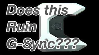 Do you lose FPS(frames per second) with SLI and G-sync enabled?