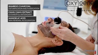 NEW OXYGENEO BALANCE CHARCOAL FACIAL