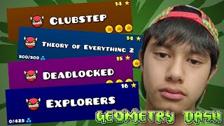 Not stopping the stream until I complete every official level demon in Geometry Dash (Stupid Idea)