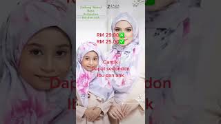 TUDUNG BAWAL RAYA SEDONDON IBU DAN ANAK https://vt.tiktok.com/ZS8b72qRt/