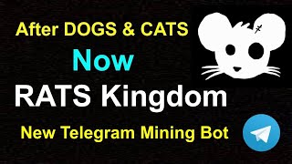 RATS Kingdom Telegram Mining Bot ~ Telegram New Mining Bot