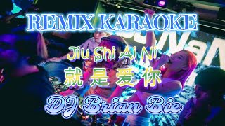 Remix Karaoke || No Vocal || Jiu Shi Ai Ni - 就是爱你 || By Dj Brian Bie