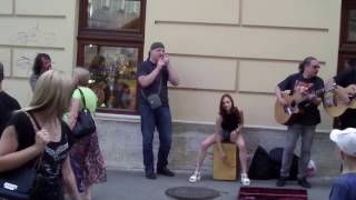 a.m.OK - stand-up street jam in Lviv