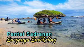 Pantai Sadranan, Surganya Snorkeling Di Gunung Kidul