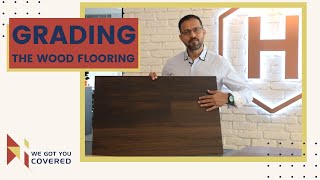 What do you mean by "Grading" in wood Flooring?