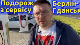 Теслою без напрягу 528 км за 5,5 годин з Берліну: повернення з сервісу, травень 2023