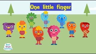 Детские песни на английском языке |  Kids Songs | One little finger