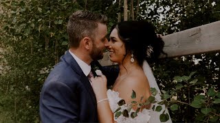 Emotional Sylvan Lake Wedding Video | 52 North Venue Wedding Videographer