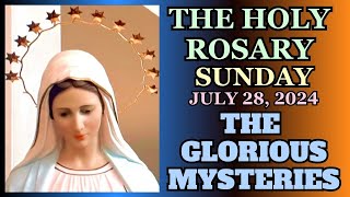 SUNDAY ROSARY June 28, 2024  GLORIOUS MYSTERIES OF THE ROSARY VIRTUAL ROSARY #rosary #catholic