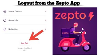 How to Sign Out from the Zepto App | Easy Step-by-Step Guide