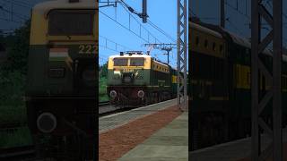 Same Time Two Train Arrival Station | Train Simulator 2024 #shorts #viral #shortvideo #short