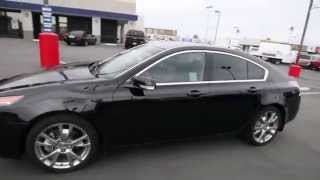 2012 Acura TL Advance Package SH-AWD Sedan | Niello Acura Certified Pre-Owned | Crystal Black Pearl