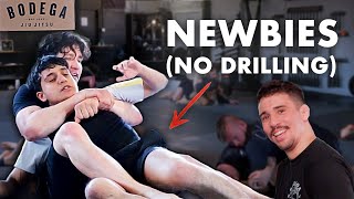 Can beginners learn BJJ without drilling? (Ecological approach)