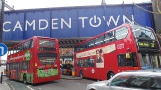 Camden Town  walking tour around Stables ,  London