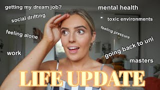 LIFE UPDATE 💟  i'm doing my masters + a rough few months!