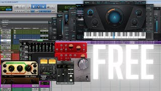 THE FOCUSRITE SCARLETT BUNDLE PLUGINS ARE FIRE!! PRO TOOLS TEMPLATE