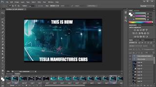 Make an Animated Gif Meme from a Video File in Photoshop CS6