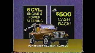 Five State Renault Jeep Dealers Commercial (1987)