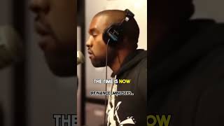 Kanye West: The time is now! #shorts #kanyewest #motivation #mindset #success