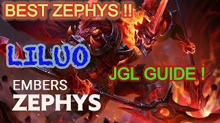 AOV: BEST ZEPHYS GUIDE LILUO INSANE CONQUER GAMEPLAY    #ArenaofValor#ROV#LiênQuânMobile#펜타스톰 瑟菲斯