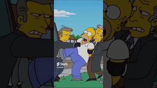 Homer KIDNAPPED is FUNNY AF!🤣 #thesimpsons #shorts