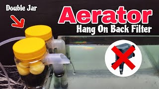 Aerator hang on back filter DIY |  How to make aquarium filter from bottle | Aquarium filter DIY