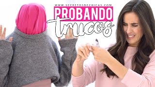 PROBANDO TRUCOS DE CABELLO PARA SABER SI FUNCIONAN O NO | PATRY JORDAN