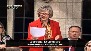 MP Joyce Murray speaks about the earthquake in Nepal