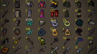 My 13B Runescape Bank Video