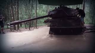 CU CHI TUNNELS   VIETNAM