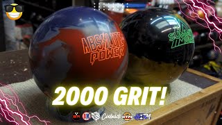 2000 GRIT * ABSOLUTE POWER * SUMMIT PEAK * SURFACE ADJUSTMENT IMPROVES REACTION!