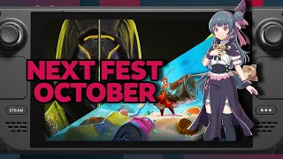 「More GAMES at Next Fest October 2023 on Steam Deck」