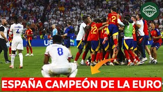 🚨 ESPAÑA CAMPEÓN DE LA EURO 2024 EN VIVO 🔥 ¿DECEPCIONÓ INGLATERRA?