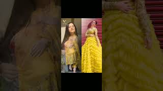 Jannat zubair 🆚 Rubina diler seam colour dress look which your favourite actors and comment 🥰