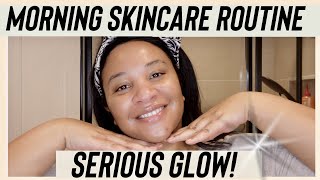 My  Morning  Skincare  Routine  For  GLOWY  Skin