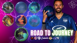 ROAD TO JOURNEY * A BELMO BALL STORY * PEARL COVER? * DOES BELMO NEED TO MAKE AN ASYMMETRIC BALL?