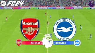 FC 24 | Arsenal vs Brighton - English Premier League 2024/25 Season - PS5™ Gameplay