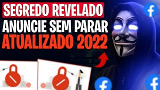 NOVO! COMO EVITAR BLOQUEIO no FACEBOOK ADS (ATUALIZADO 2022)